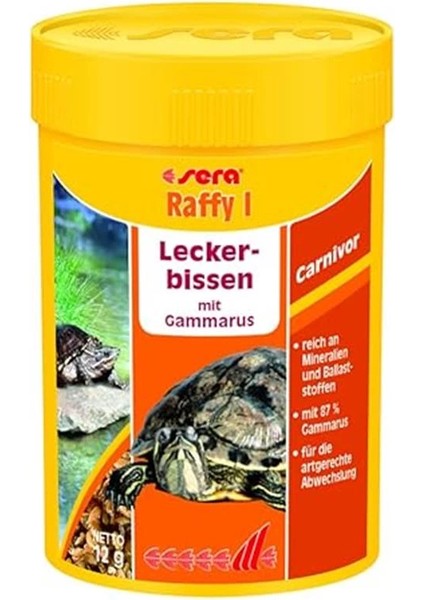 Sera Raffy I 100 Ml/12 gr Kaplumbağa Yemi fiyatları