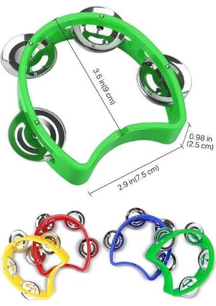 Midex ORF-TF-05GR Örf Aletleri Zilli Tef Yeşil (1 Adet) modelleri