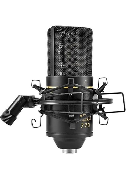770 | Vokal, Enstrüman, Youtuber, Instagram, Tiktok & Podcast Için Kondenser Mikrofon