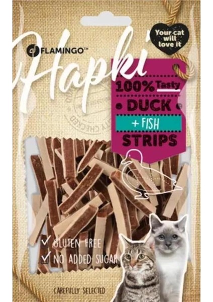 Hapki Ördekli Balıklı Kedi Ödül Maması 85 gr