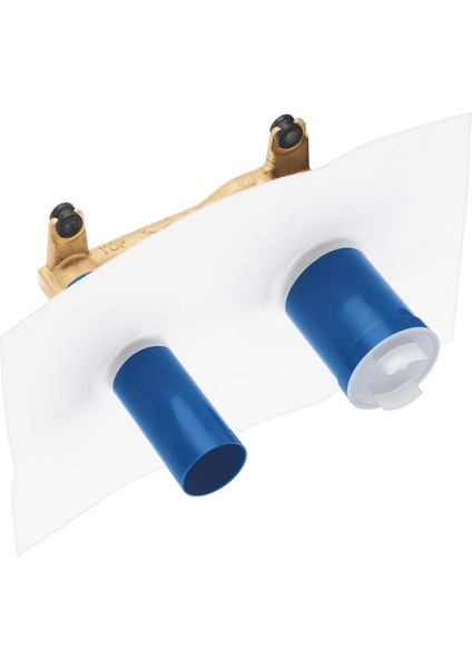 Rapido Ehm - Evrensel Tek Kulplu Gömme Montaj (2 Delikli Lavabo Bataryası Için, Sıcaklık Sınır modelleri