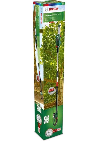 Home And Garden Pil Elektrikli Budama Makinesi Universalchainpole 18 (Pil, Şarj Cihazı