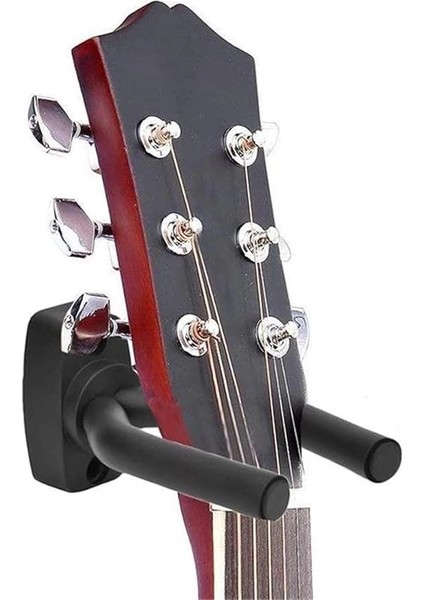 Gitar Bağlama Ukulele Duvar Askı Standı + Dübel ve Vida Dahil