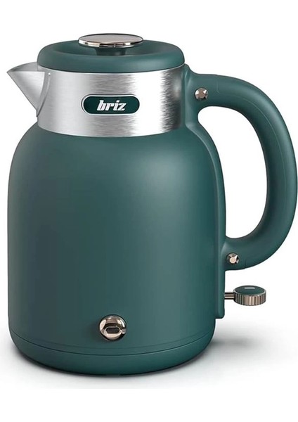 BR1040 Retro Yeşil Su Isıtıcı Çelik Kettle