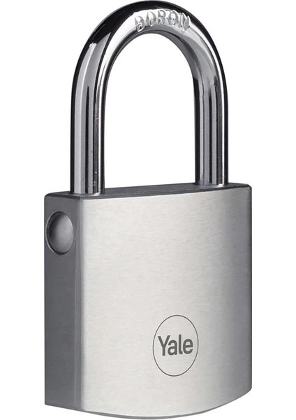 Y120B/40/125/1 - 40 mm Dmu Krom Kaplamalı Asma Kilit - Yüksek Koruma - Boron Halka - 3 Anahtar