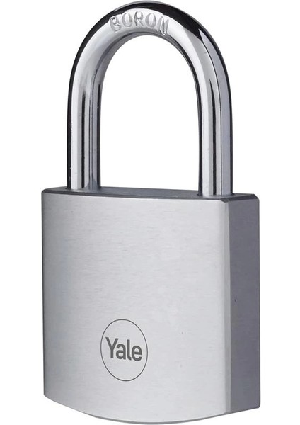 Y120B/40/125/1 - 40 mm Dmu Krom Kaplamalı Asma Kilit - Yüksek Koruma - Boron Halka - 3 Anahtar