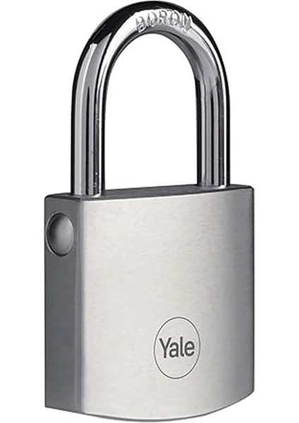 Y120B/40/125/1 - 40 mm Dmu Krom Kaplamalı Asma Kilit - Yüksek Koruma - Boron Halka - 3 Anahtar