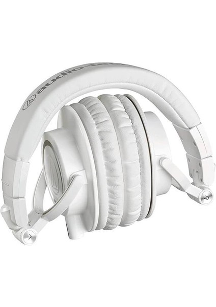 Audio-Technica M50XWH Stüdyo Kulaklık Beyaz Kablolu, Kapalı - Creators, Dj'ler, Podcasting, Kayıt ve indirimleri