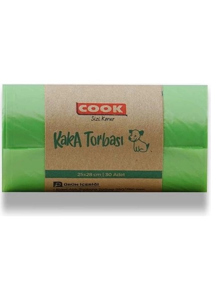 Evcil Hayvan Kaka Torbası (30 Adet)