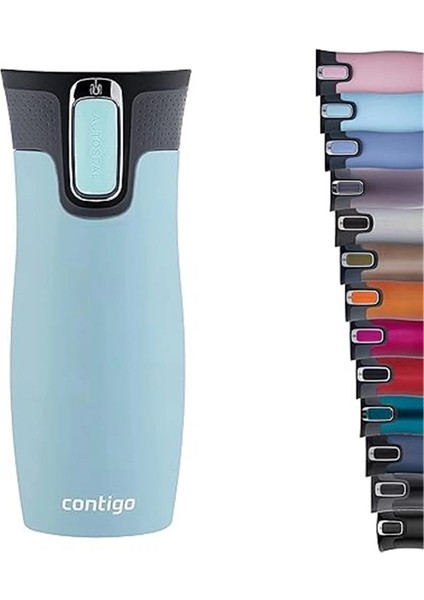 Westloop Autoseal Termos Bardak 470 ml Açık Mavi modelleri