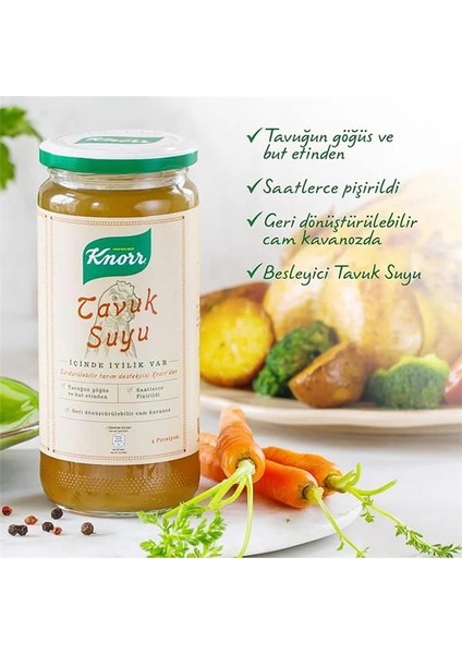 Tavuk Suyu 4 Porsiyon 480 ml