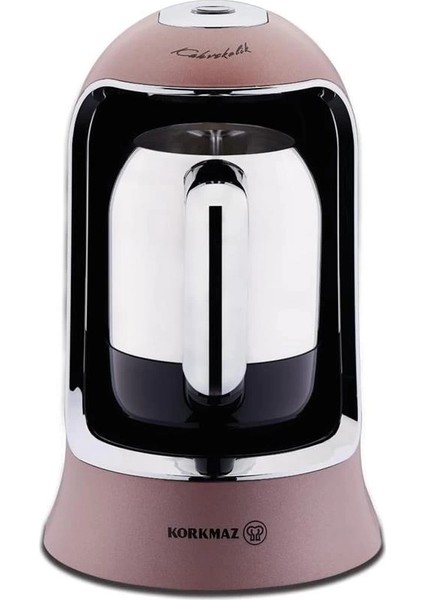 Kahvekolik Rosagold/krom Otomatik Kahve Makinesi fiyatları
