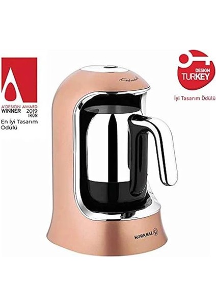 Kahvekolik Rosagold/krom Otomatik Kahve Makinesi indirimleri
