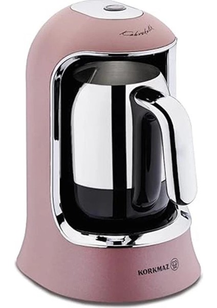 Kahvekolik Rosagold/krom Otomatik Kahve Makinesi