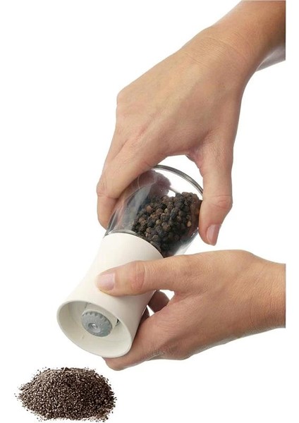 Beyaz Baharat Değirmeni Tekli