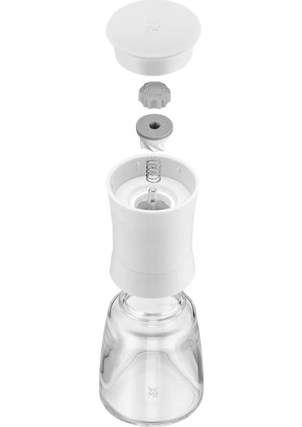 Beyaz Baharat Değirmeni Tekli