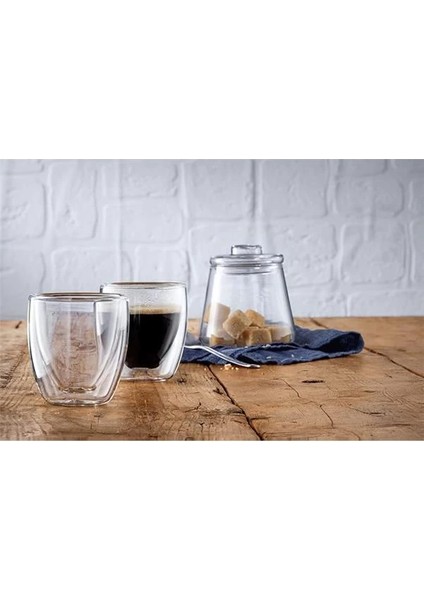 Çift Cidarlı 2'li Espresso Bardağı Seti fiyatları