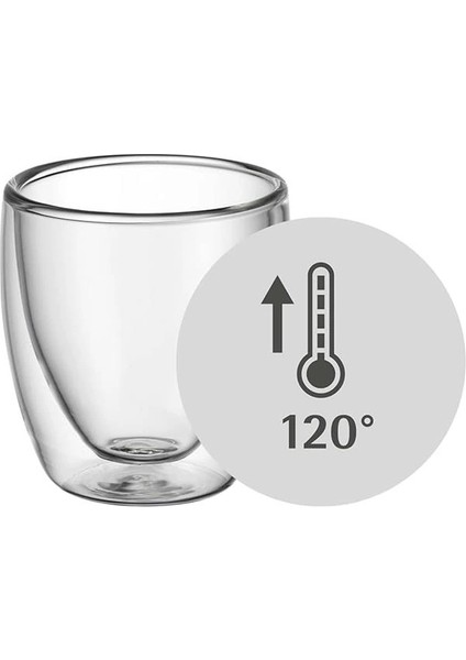 Çift Cidarlı 2'li Espresso Bardağı Seti fırsatları