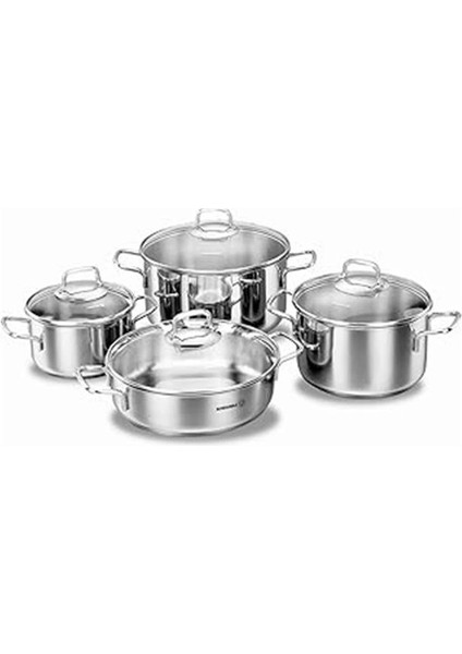 A1606 Perla 8 Parça Tencere Seti