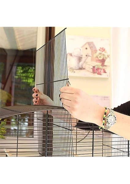 Kuş Kafesi - Muhabbet Kuşu ve Egzotik Türler Için, Oyuncak, Besleme Kabı, Oturma Çubukları fırsatları