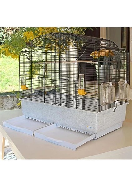 Kuş Kafesi - Muhabbet Kuşu ve Egzotik Türler Için, Oyuncak, Besleme Kabı, Oturma Çubukları indirimleri