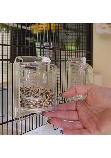 Kuş Kafesi - Muhabbet Kuşu ve Egzotik Türler Için, Oyuncak, Besleme Kabı, Oturma Çubukları
