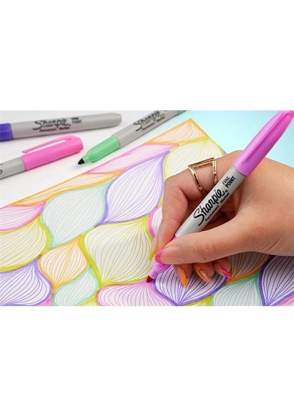 Glam Pop Kalıcı Markörler, Kalın Ayrıntılar Için Ince Nokta, Çeşitli Canlı Renkler | 5 fırsatları