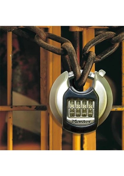 Sağlam Disk Kilidi [kombinasyon] [paslanmaz Çelik] [dış Mekan] M40EURDNUM - Saklama fırsatları