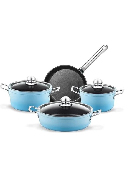 Titanium Professional Tencere Seti 7 Parça