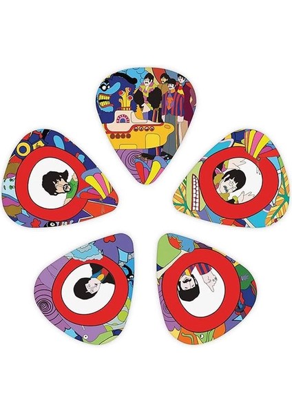 D'addario Beatles Gitar Penaları, Yellow Submarine, Kalın fiyatları