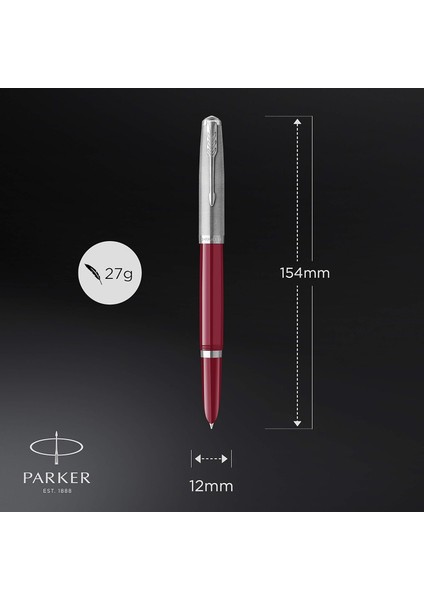 51 Bordo Ct, Dolma Kalem, F Uç modelleri