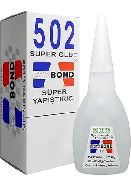 502 Süper Güçlü Japon Yapıştırıcısı 20 Gram
