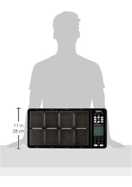 Spd-30 Octapad Dijital Perküsyon Pedi, Siyah indirimleri