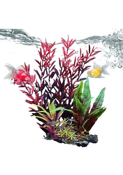 Akvaryumlar Için Bitkiler - Çevre Dostu Sahte Su Tesisleri,akvaryum, Otel Lavabo, Restoran