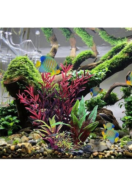 Akvaryumlar Için Bitkiler - Çevre Dostu Sahte Su Tesisleri,akvaryum, Otel Lavabo, Restoran fiyatları