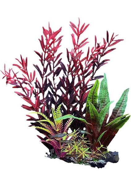 Akvaryumlar Için Bitkiler - Çevre Dostu Sahte Su Tesisleri,akvaryum, Otel Lavabo, Restoran