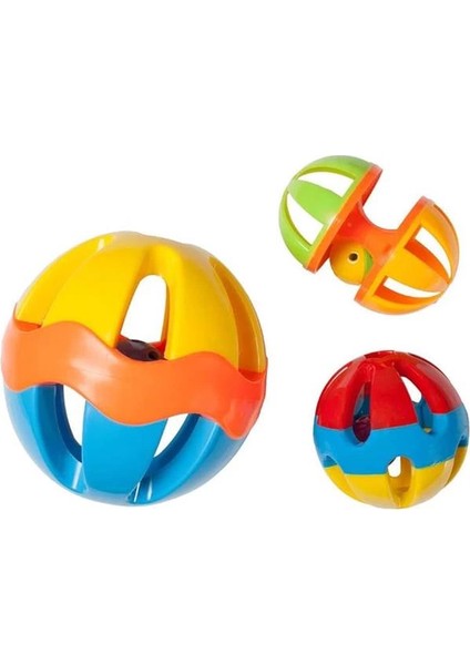 Kemirgen Oyuncağı Çıngıraklı Top, 7.5 cm
