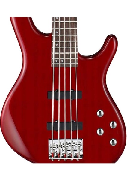 AB5PLUSTR 5 Telli Bas Gitar - Kırmızı fiyatları