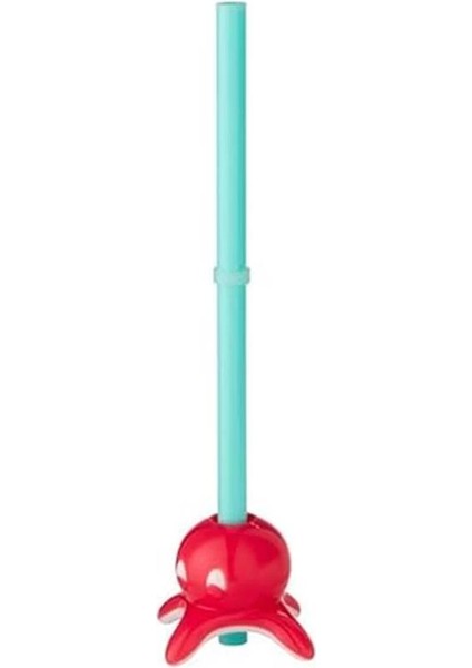 Yüzen Ahtapot Pipeli Tritan Bardak 470 Ml, Mavi