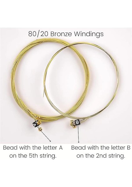 Akustik Gitar Teli Venüs Seri Vag 10-47 Sl(Super Light) - 3'lü Set(3 Adet Vag 10-47 Sl +