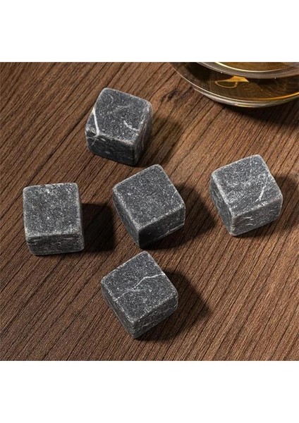 Premium Viski Soğutma Taşı - 12'li Viski Taşı