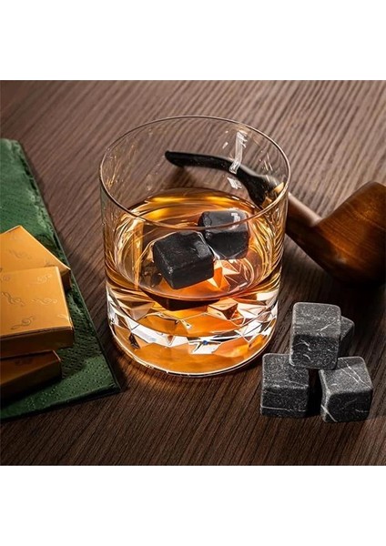 Premium Viski Soğutma Taşı - 12'li Viski Taşı modelleri
