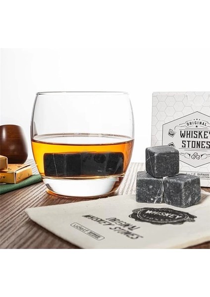 Premium Viski Soğutma Taşı - 12'li Viski Taşı fırsatları
