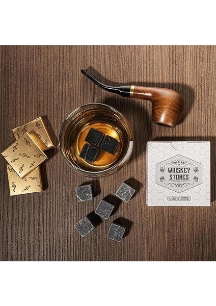 Premium Viski Soğutma Taşı - 12'li Viski Taşı