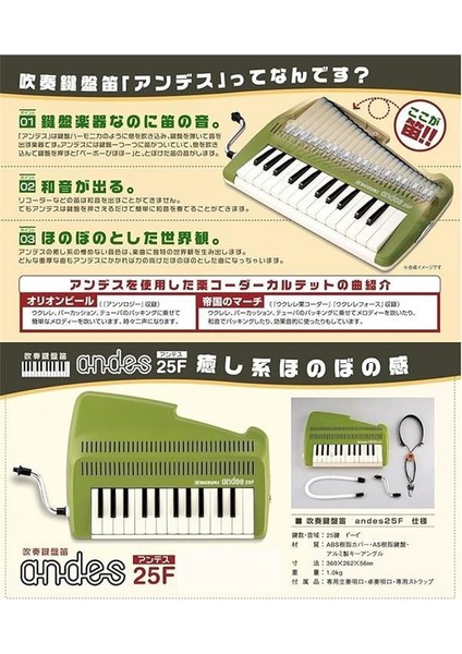 Andes 25F Tuş Bloğu, Beyaz modelleri