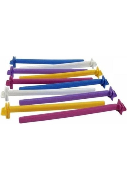 Plastik Kuş Tüneği 20 cm - 5 Adet