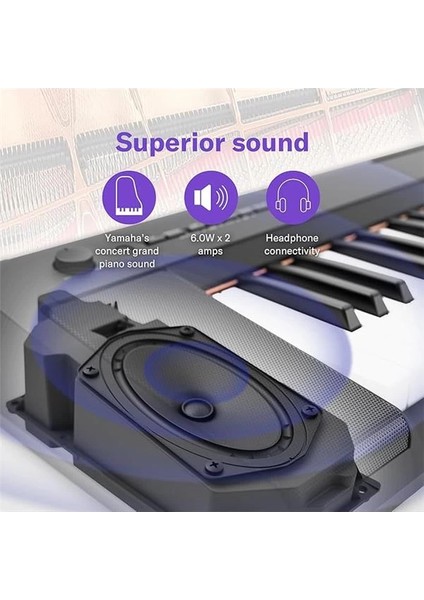 Piaggero Np-15 61-Tuşlu Eğitim Klavyesi (Siyah) modelleri