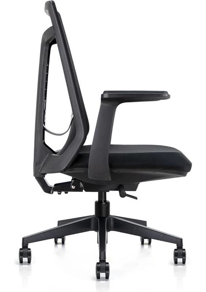 XD-1009 Fileli Çalışma Koltuğu Siyah