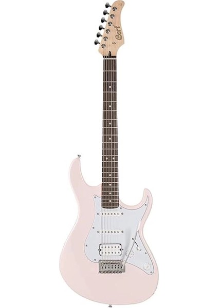 Elektro Gitar Pastel Pembe (H-S-S)
