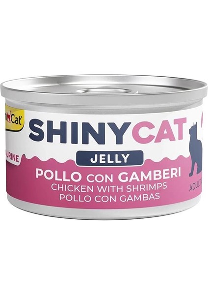 Shinycat Konserve Kedi Maması - Tavuklu Karidesli 70 gr